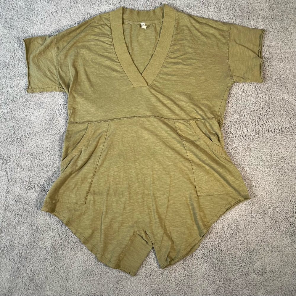 Olive Green Women's Jumpsuit